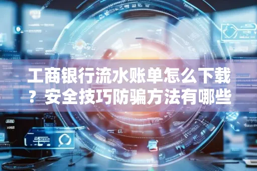 工商银行流水账单怎么下载?安全技巧防骗方法有哪些?