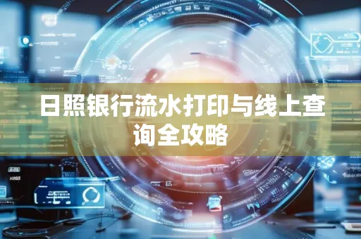 日照银行流水打印与线上查询全攻略