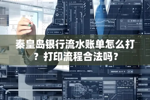秦皇岛银行流水账单怎么打?打印流程合法吗?