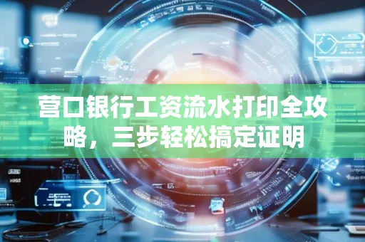 营口银行工资流水打印全攻略,三步轻松搞定证明
