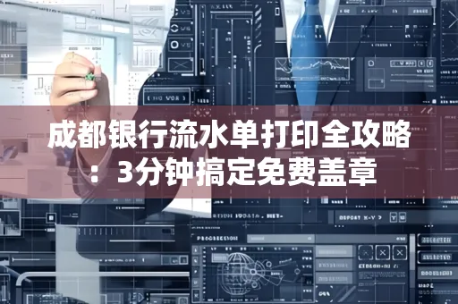 成都银行流水单打印全攻略:3分钟搞定免费盖章