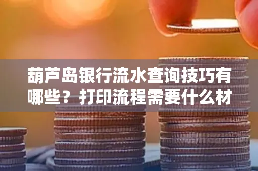 葫芦岛银行流水查询技巧有哪些？打印流程需要什么材料避免贷款风险