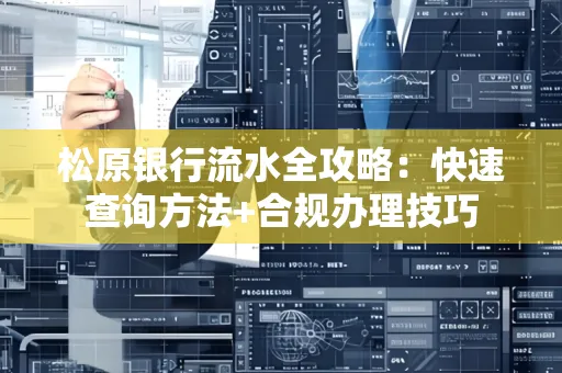 松原银行流水全攻略:快速查询方法+合规办理技巧