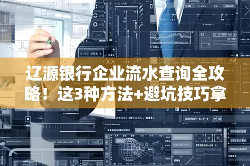 辽源银行企业流水查询全攻略!这3种方法+避坑技巧拿好不谢