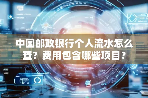中国邮政银行个人流水怎么查？费用包含哪些项目？
