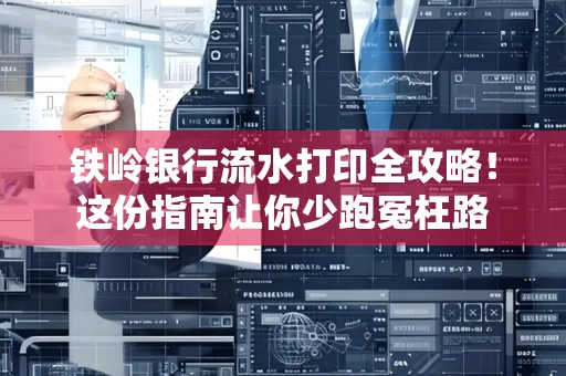 铁岭银行流水打印全攻略!这份指南让你少跑冤枉路