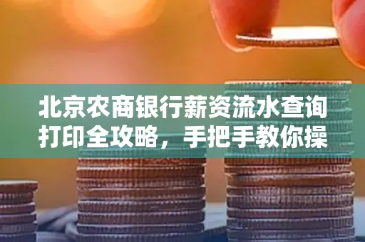 北京农商银行薪资流水查询打印全攻略,手把手教你操作