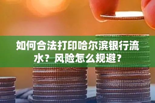 如何合法打印哈尔滨银行流水?风险怎么规避?
