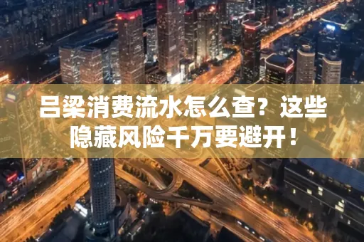 吕梁消费流水怎么查?这些隐藏风险千万要避开!