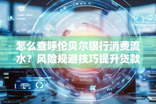 怎么查呼伦贝尔银行消费流水？风险规避技巧提升贷款率？